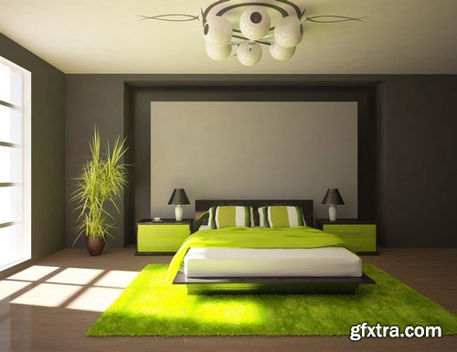 Bedroom design 1 - 5 UHQ JPEG