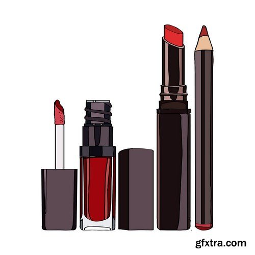 Cosmetics for lips - 8 UHQ JPEG