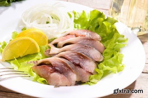 Collection of seafood fish herring dish 25 HQ Jpeg