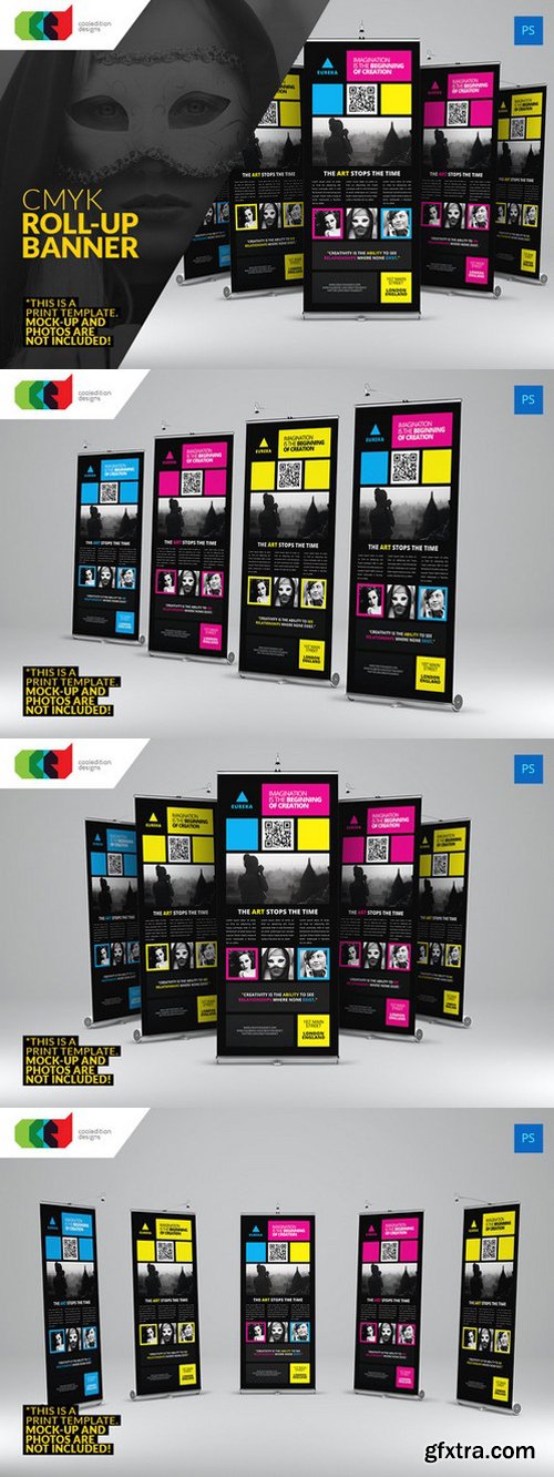 CM - CMYK Pro Roll-Up Banner 212750