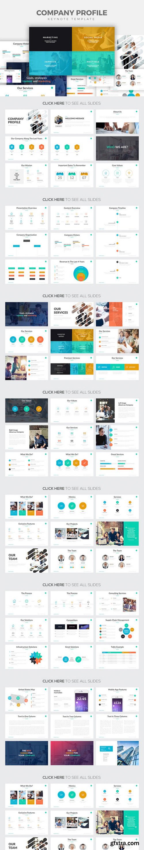 CM - Company Profile Keynote Template 805584