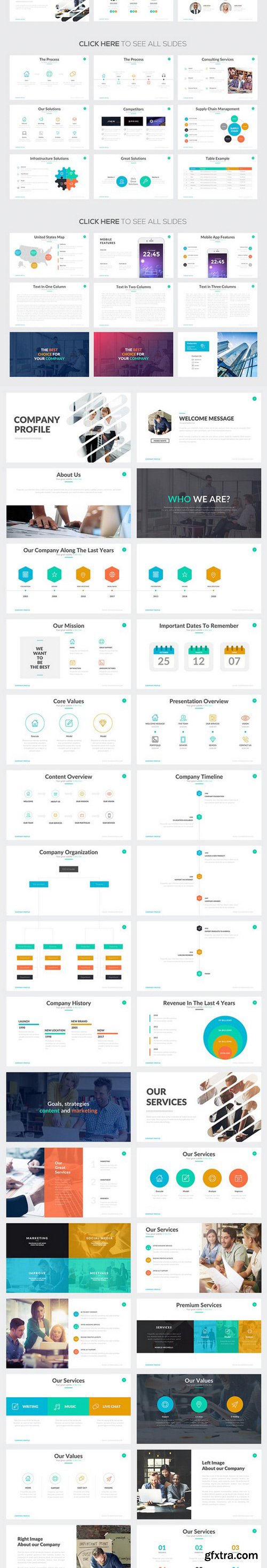 CM - Company Profile Keynote Template 805584