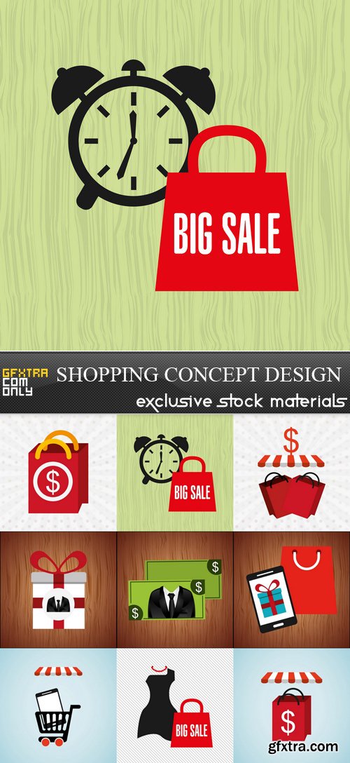 Shopping Concept Design - 9 EPS