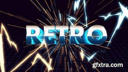 Make an amazing retro title in After Effects