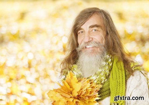 Collection of autumn nature man boy yellow leaf forest 25 HQ Jpeg