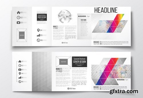 Business Templates for Brochure & Flyer 6 - 25xEPS