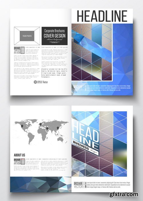 Business Templates for Brochure & Flyer 6 - 25xEPS