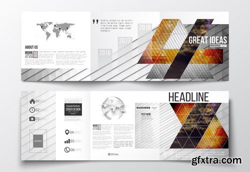 Business Templates for Brochure & Flyer 6 - 25xEPS