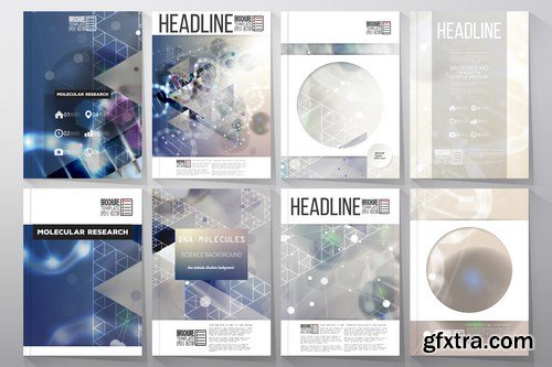 Business Templates for Brochure & Flyer 6 - 25xEPS