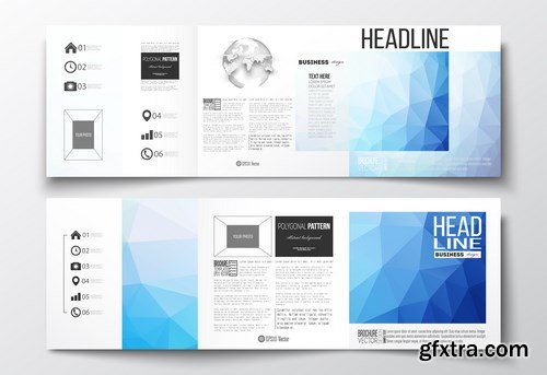 Business Templates for Brochure & Flyer 6 - 25xEPS