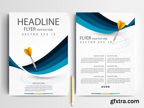 Corporate Templates of Brochures - 25xEPS