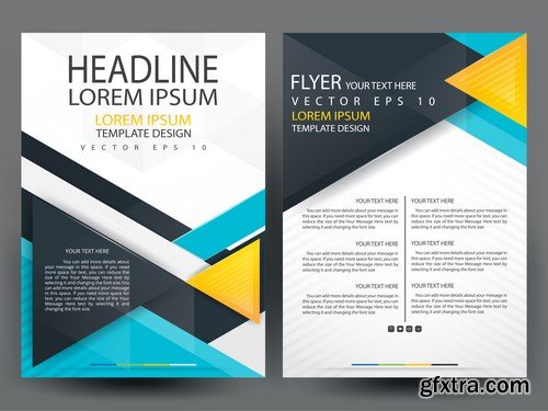 Corporate Templates of Brochures - 25xEPS