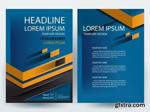 Corporate Templates of Brochures - 25xEPS