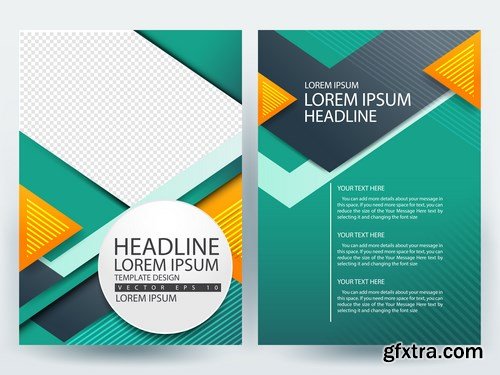 Corporate Templates of Brochures - 25xEPS