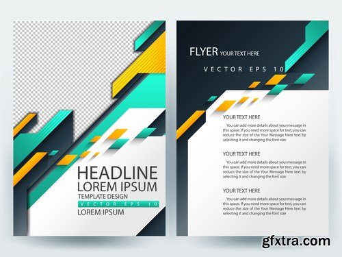 Corporate Templates of Brochures - 25xEPS