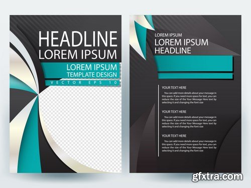 Corporate Templates of Brochures - 25xEPS