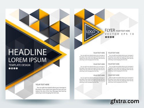 Corporate Templates of Brochures - 25xEPS