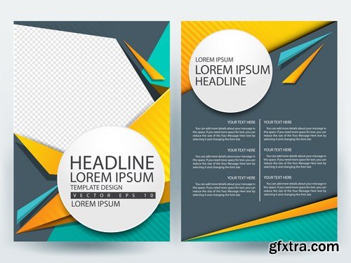 Corporate Templates of Brochures - 25xEPS