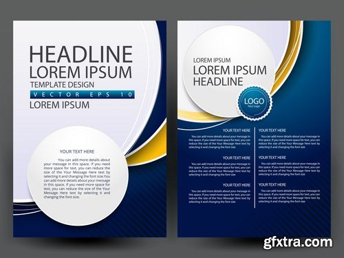 Corporate Templates of Brochures - 25xEPS