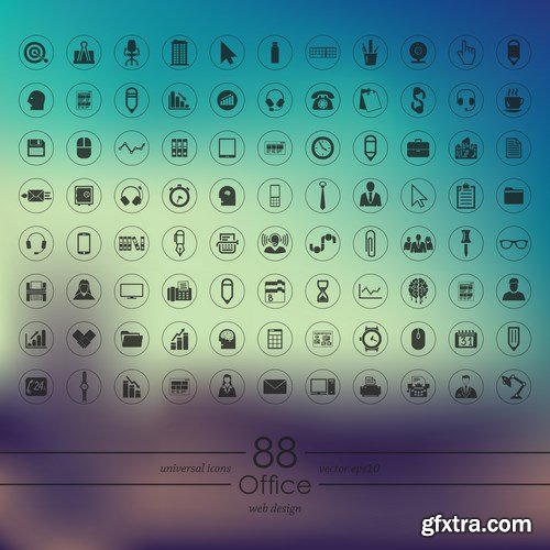 Universal Web Icons MEGA Collection - 50xEPS