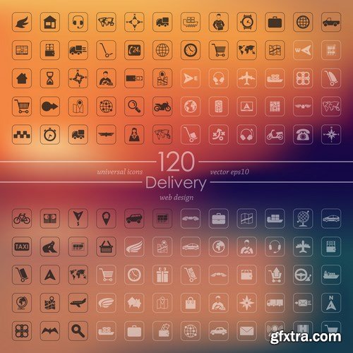 Universal Web Icons MEGA Collection - 50xEPS