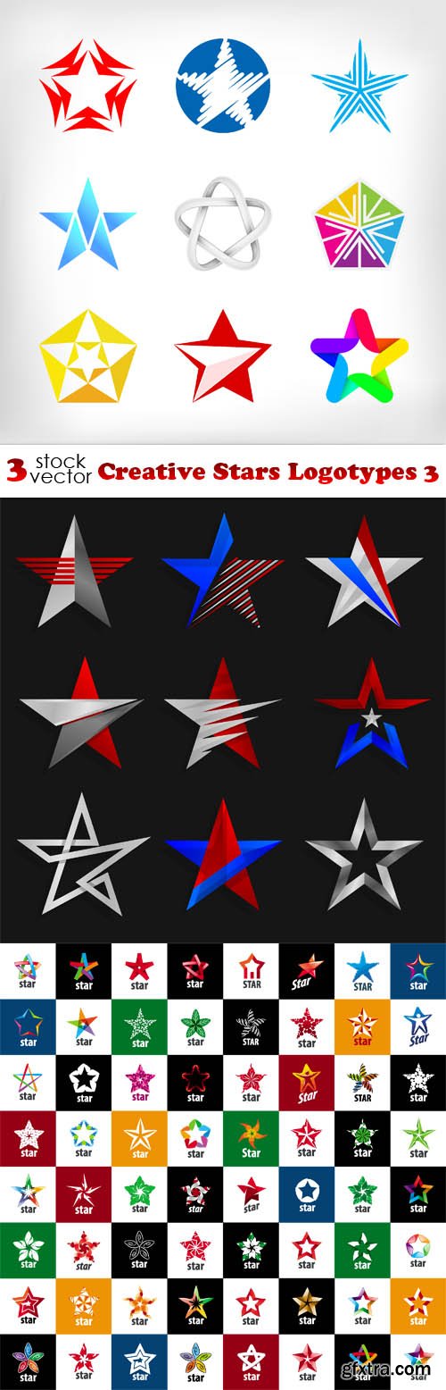 Vectors - Creative Stars Logotypes 3