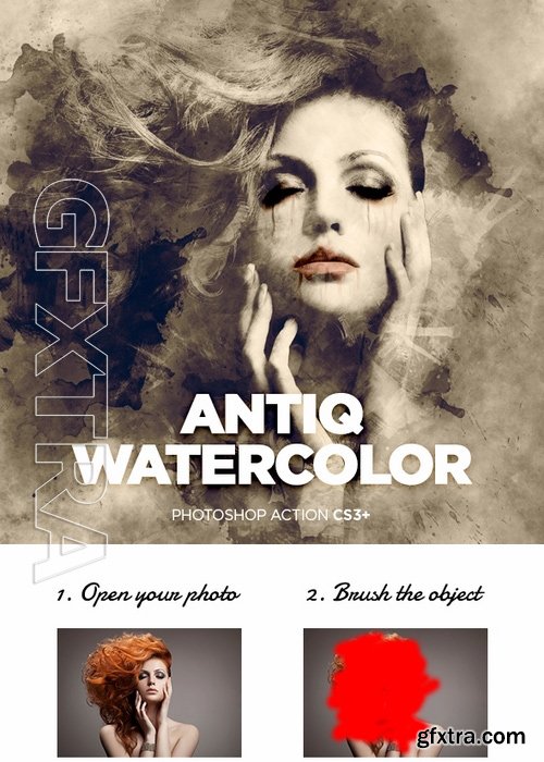 GraphicRiver - Antiq Watercolor CS3+ Photoshop Action 17449671