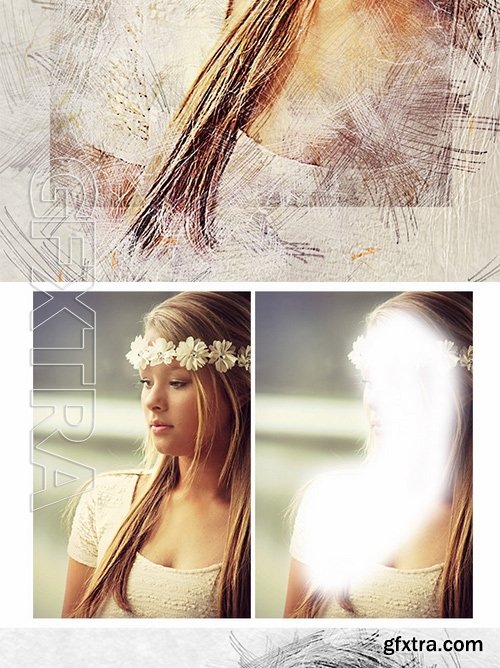 GraphicRiver - Soft Colored Pencil Photoshop Action 17485012