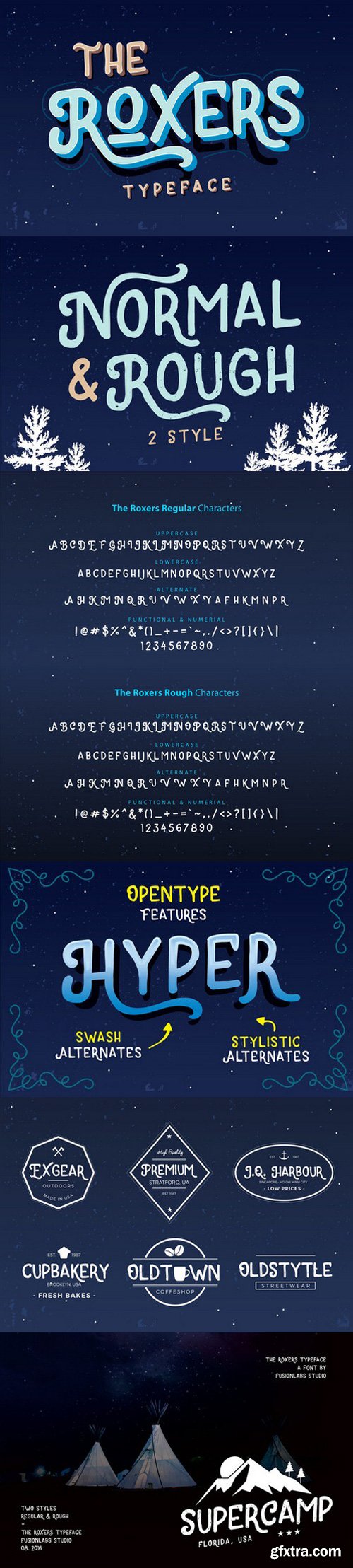 CM - The Roxers Typeface 846538