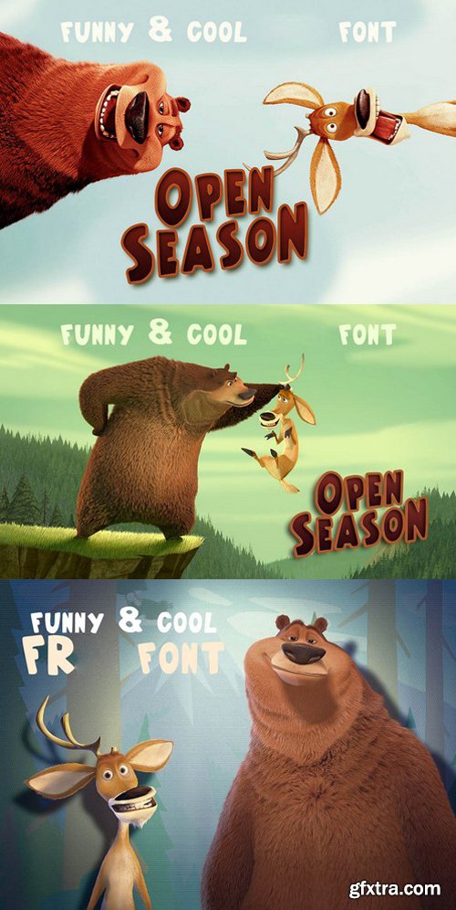 Open Season Font