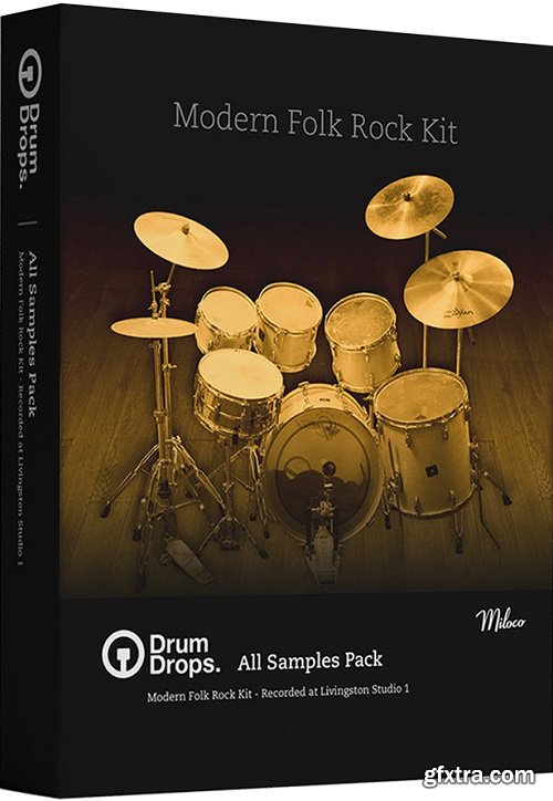 Drumdrops Modern Folk Rock Kit MULTiFORMAT-FANTASTiC