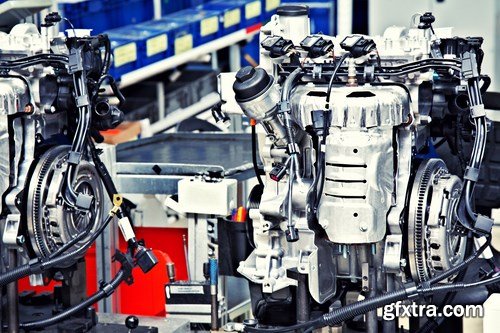 Robots in a car plant - 25 UHQ JPEG