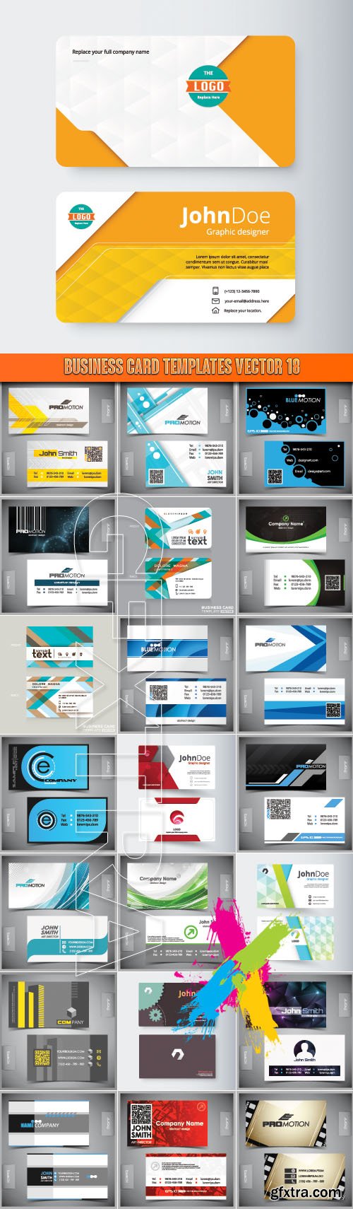 Business Card Templates vector 18