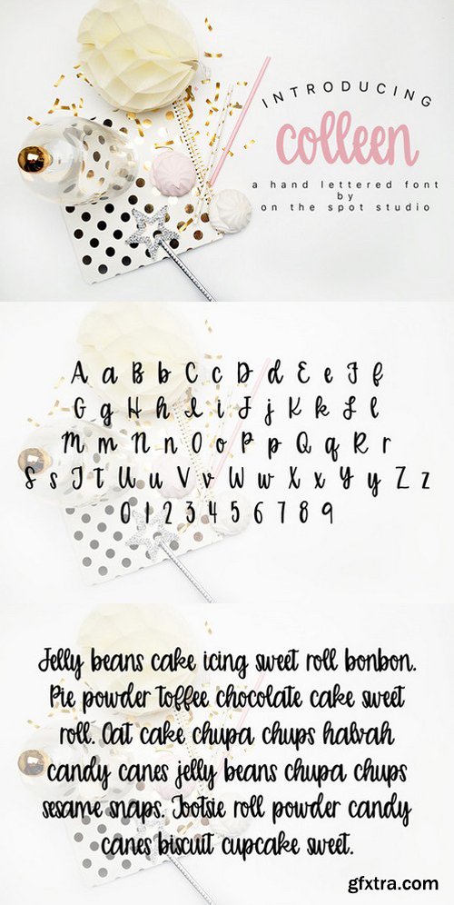 CM - Colleen Script Font 845017