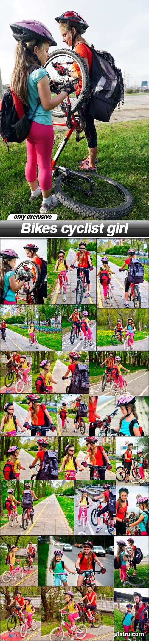 Bikes cyclist girl - 24 UHQ JPEG