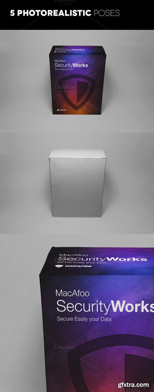 CM - Software or Product Box Mockups 351206