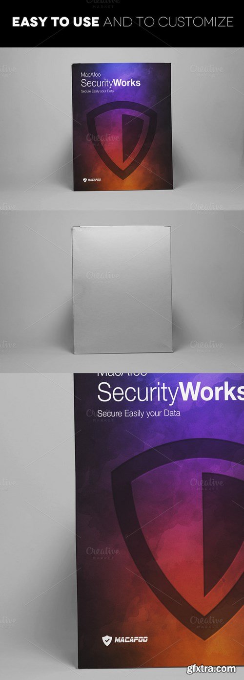 CM - Software or Product Box Mockups 351206