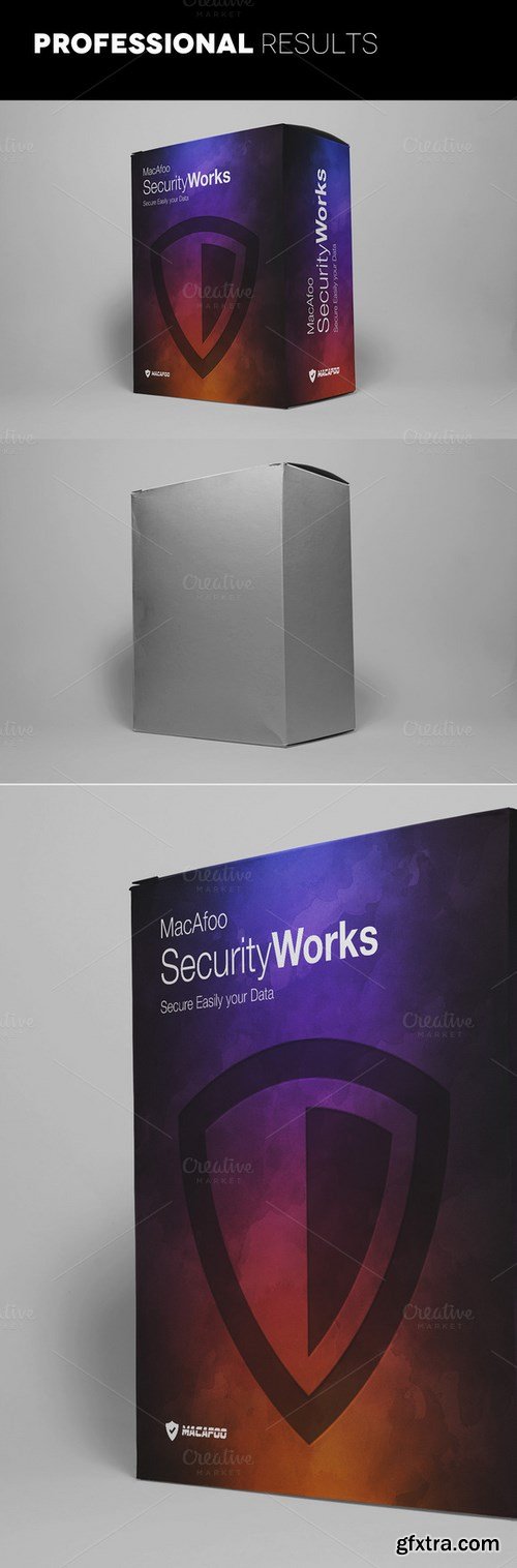 CM - Software or Product Box Mockups 351206