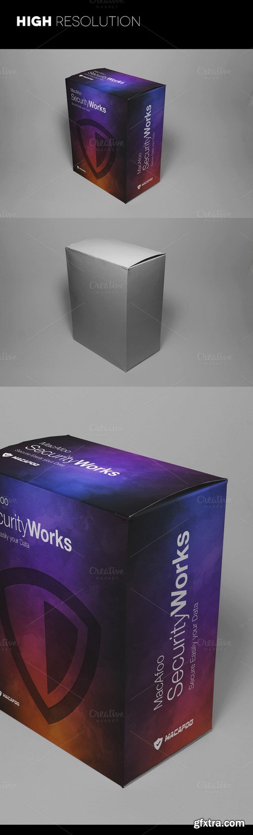 CM - Software or Product Box Mockups 351206
