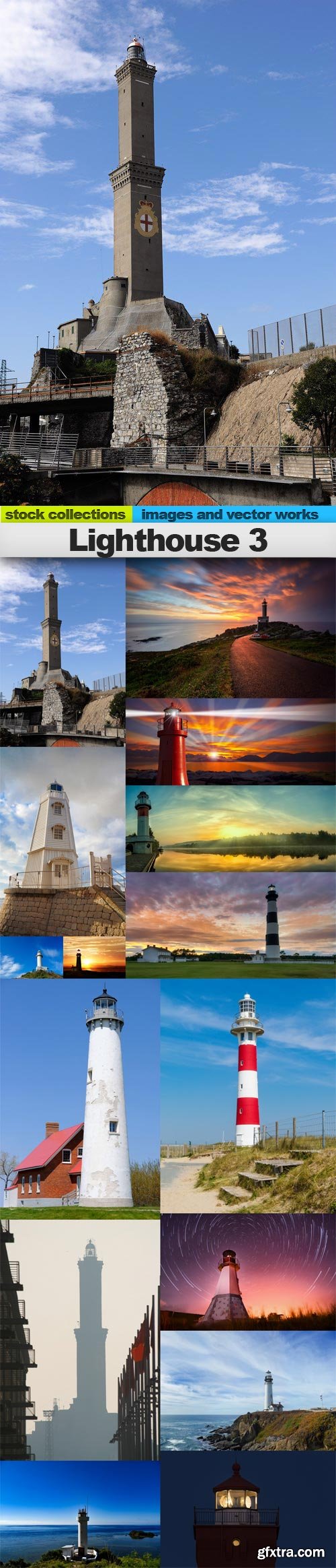 Lighthouse 3, 15 x UHQ JPEG