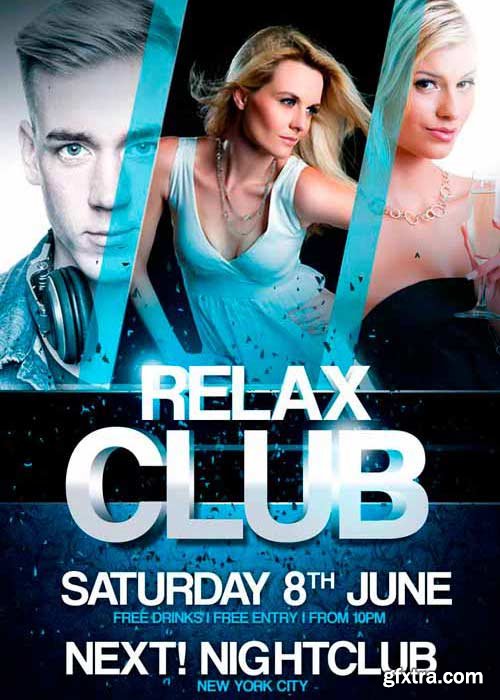 Relax Club V1 Flyer Template