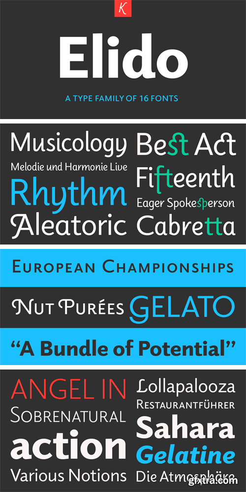 Elido Font Family