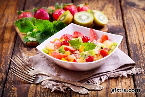 Fresh Salad - 27xUHQ JPEG