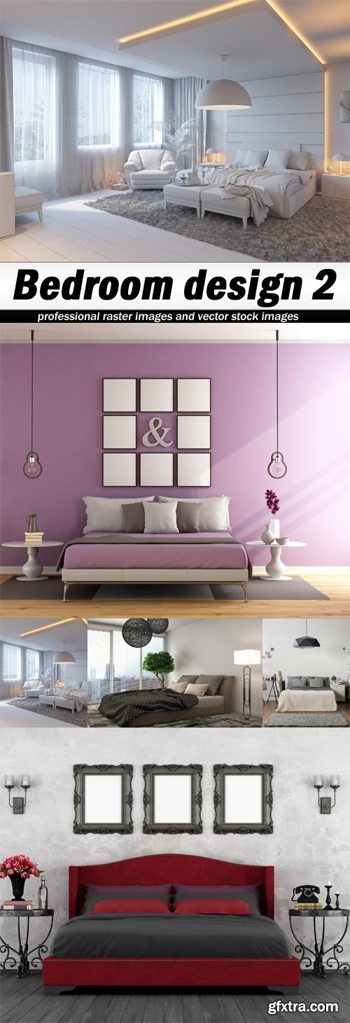 Bedroom design 2 - 5 UHQ JPEG