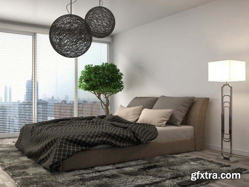 Bedroom design 2 - 5 UHQ JPEG