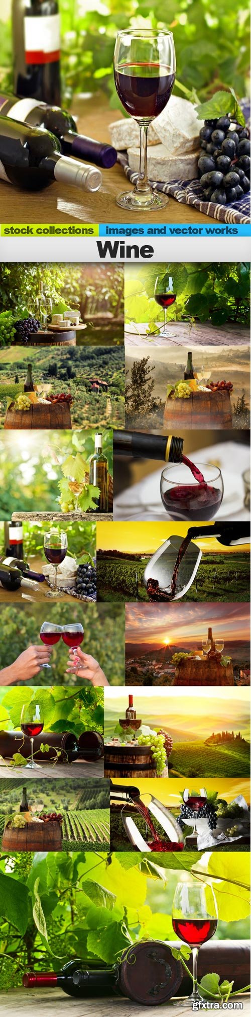 Wine, 15 x UHQ JPEG