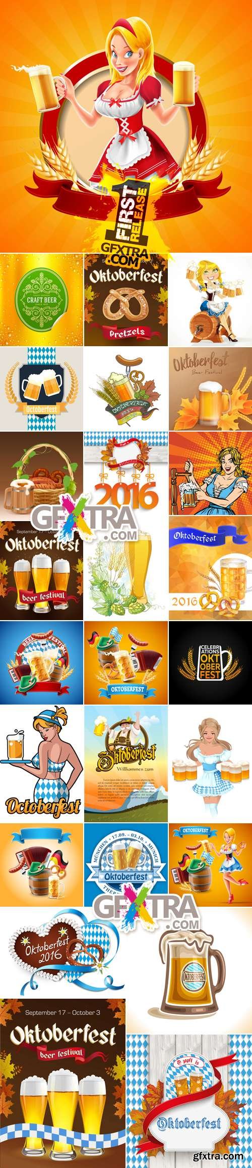 Oktoberfest 2016 Vector