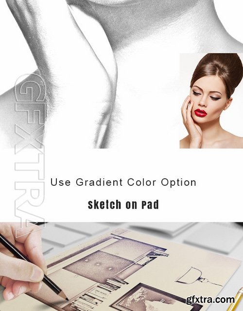 GraphicRiver - Sketch Art Photo Action 17444626