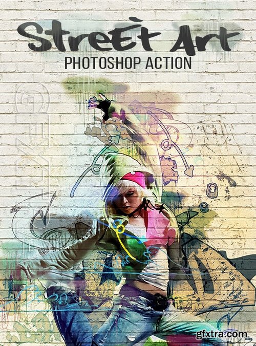 GraphicRiver - Street Art Photoshop Action 17440734