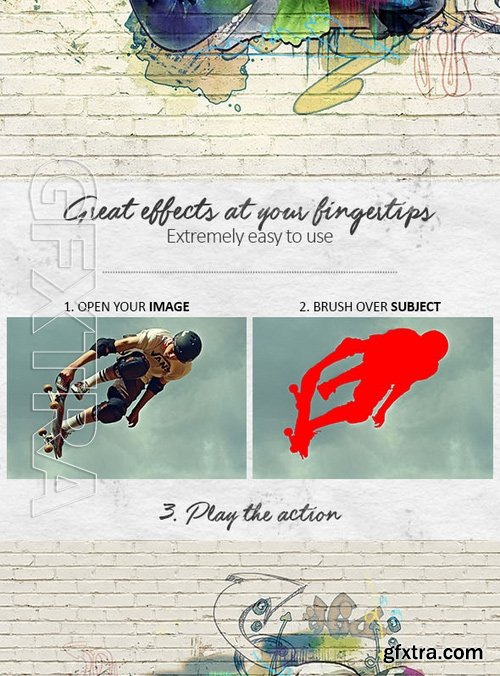 GraphicRiver - Street Art Photoshop Action 17440734